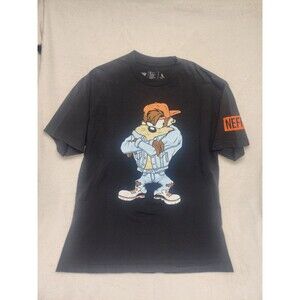 Looney Tunes T Shirt Tasmanian Devil Black  Neff Mens L